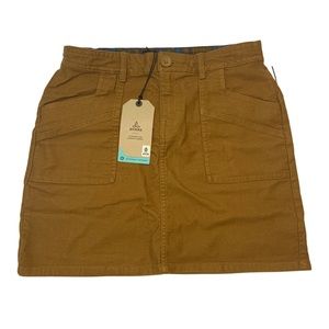‘PRANA’ WALNUT BROWN MINI SKIRT!!!